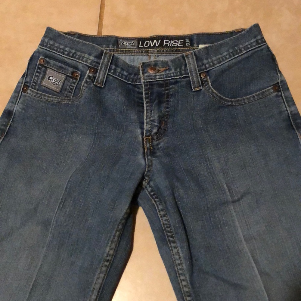 Cruel Girl low rise slim 1long